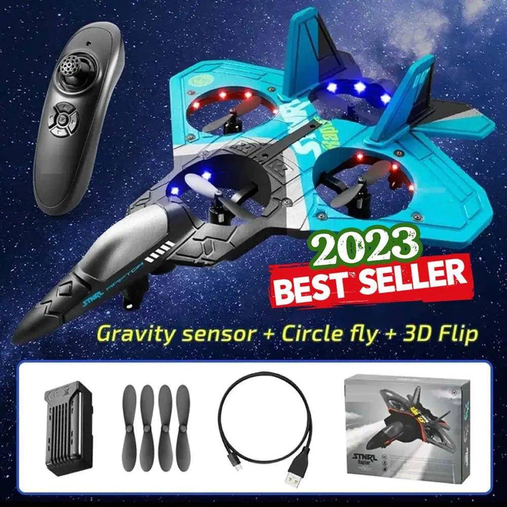 Experience Thrilling Flight with Stunt Master V17 RC Aeroplane Toy - Home Kartz