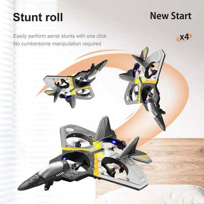 Experience Thrilling Flight with Stunt Master V17 RC Aeroplane Toy - Home Kartz
