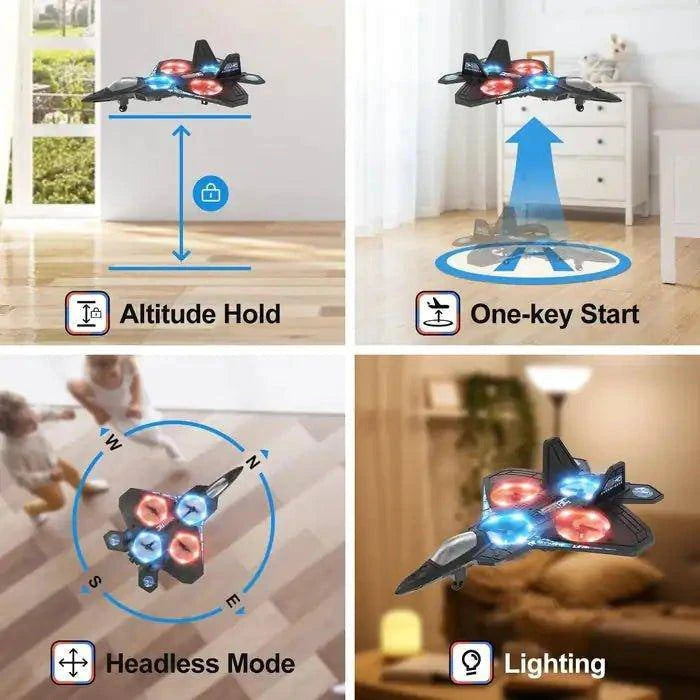Experience Thrilling Flight with Stunt Master V17 RC Aeroplane Toy - Home Kartz