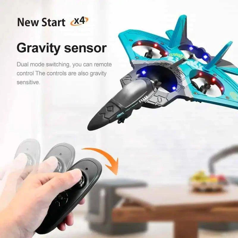 Experience Thrilling Flight with Stunt Master V17 RC Aeroplane Toy - Home Kartz