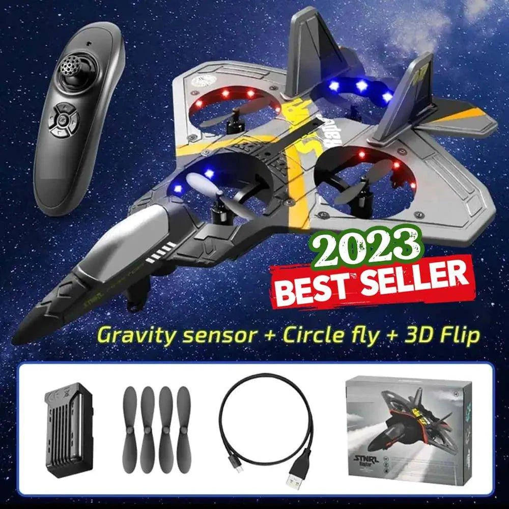 Experience Thrilling Flight with Stunt Master V17 RC Aeroplane Toy - Home Kartz