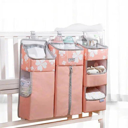 Crib Organizer: Ultimate Hanging Storage Solution for Baby Essentials - Home Kartz