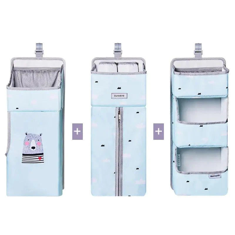 Crib Organizer: Ultimate Hanging Storage Solution for Baby Essentials - Home Kartz