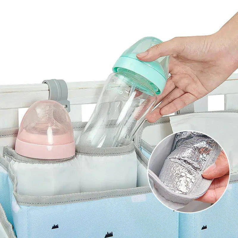 Crib Organizer: Ultimate Hanging Storage Solution for Baby Essentials - Home Kartz