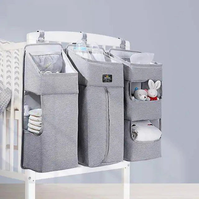 Crib Organizer: Ultimate Hanging Storage Solution for Baby Essentials - Home Kartz
