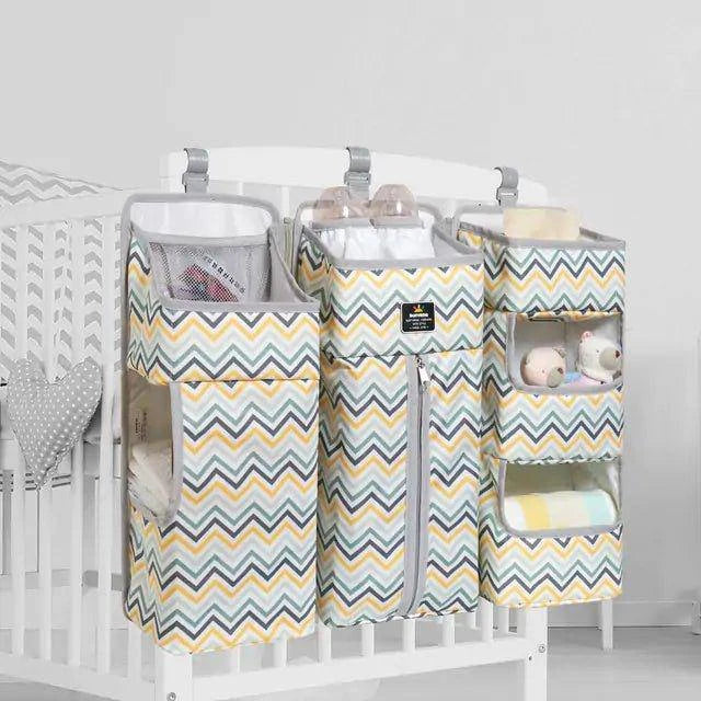 Crib Organizer: Ultimate Hanging Storage Solution for Baby Essentials - Home Kartz