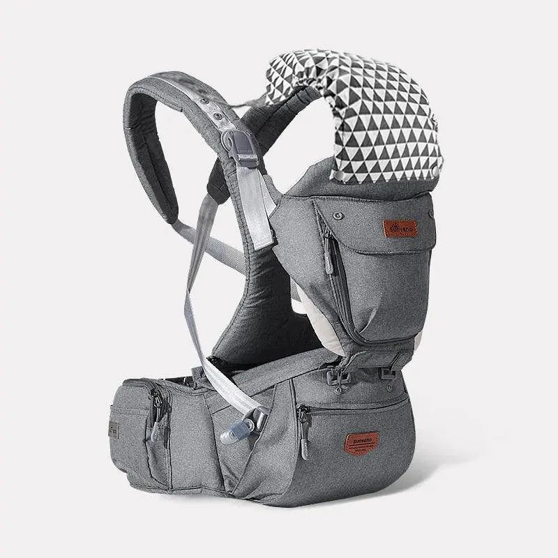 6-in-1 Ergonomic Hipseat Baby Carrier: Comfortable, Versatile, and Safe! - Home Kartz