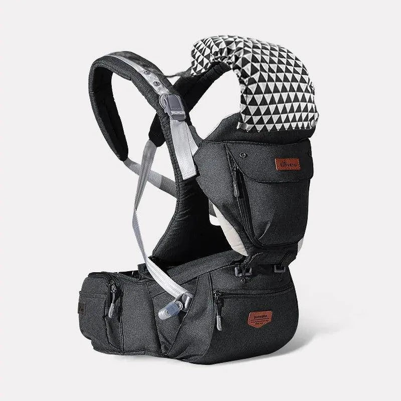 6-in-1 Ergonomic Hipseat Baby Carrier: Comfortable, Versatile, and Safe! - Home Kartz