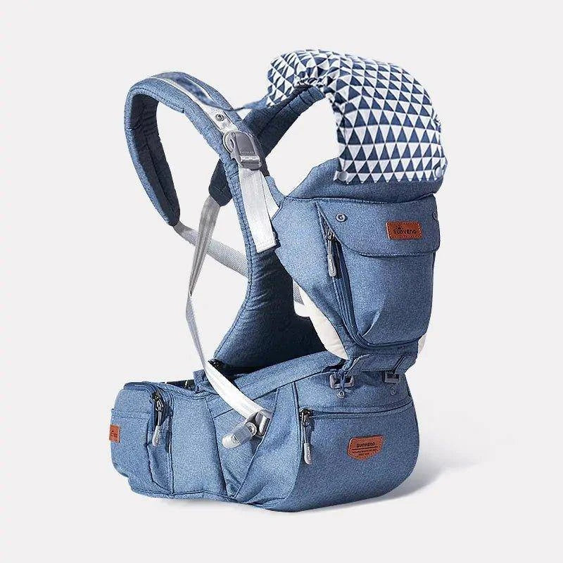 6-in-1 Ergonomic Hipseat Baby Carrier: Comfortable, Versatile, and Safe! - Home Kartz