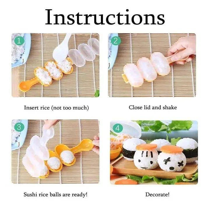 Master the Art of Sushi with Our Easy-to-Use Sushi Ball Maker - Home Kartz