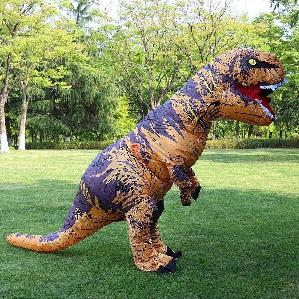 🦖 T-Rex Inflatable Suit for Halloween - Be the Life of the Party 🦖 - Home Kartz