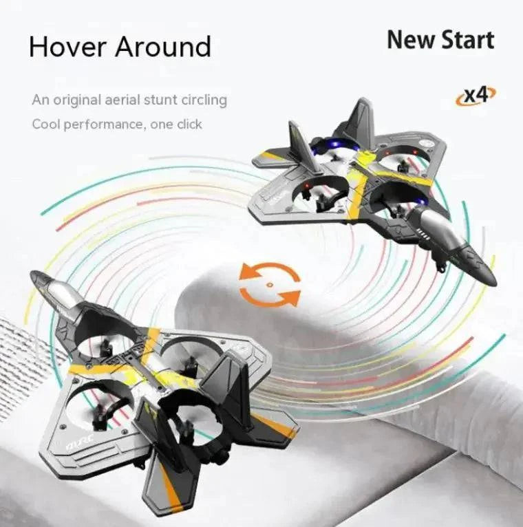 Take to the Skies with the V17 Fighter Drone - The Ultimate Children's Remote Control Aircraft - Home Kartz