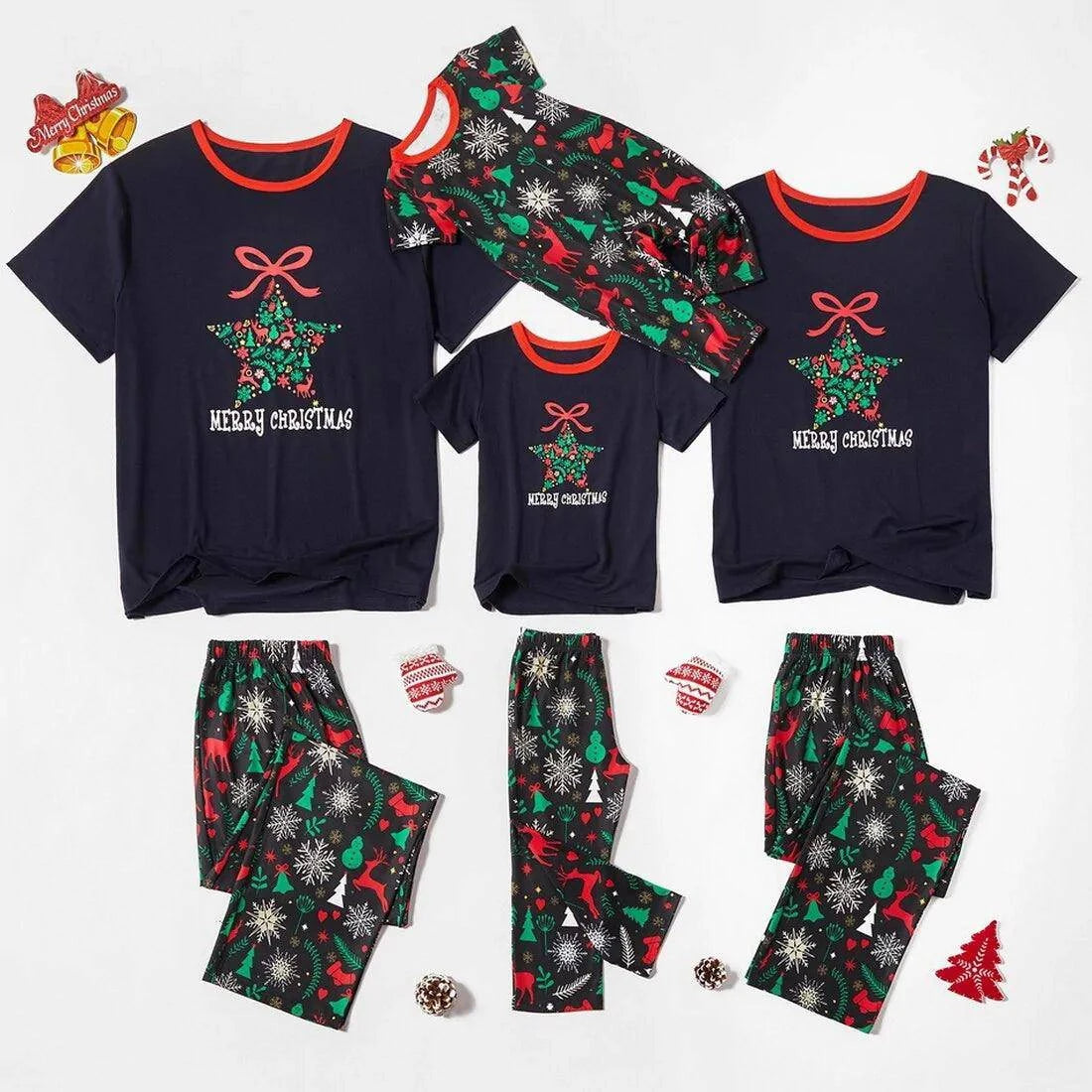 Christmas Family Pajama Set - Celebrate in Cozy Comfort and Style - Home Kartz
