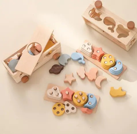 Inspire Your Little Musician — Montessori Wooden Band Set That Teaches Through Play