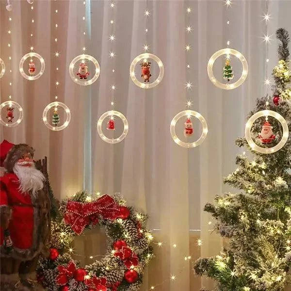 Transform Your Space with Christmas Lights LED Holiday Light – 8 Modes, USB Powered, and Easy Decorating! - Home Kartz