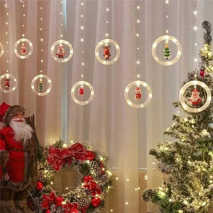 Transform Your Space with Christmas Lights LED Holiday Light – 8 Modes, USB Powered, and Easy Decorating! - Home Kartz