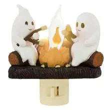 Ghost Bonfire Night Light - Cozy Halloween Decor with Warm Glow - Home Kartz