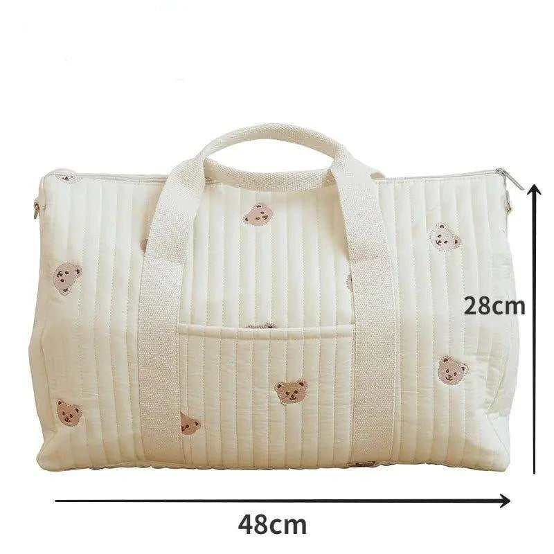 Large Maternity Bag for Baby Diaper: Stylish and Spacious Mommy Bag - Home Kartz