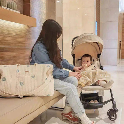 Large Maternity Bag for Baby Diaper: Stylish and Spacious Mommy Bag - Home Kartz