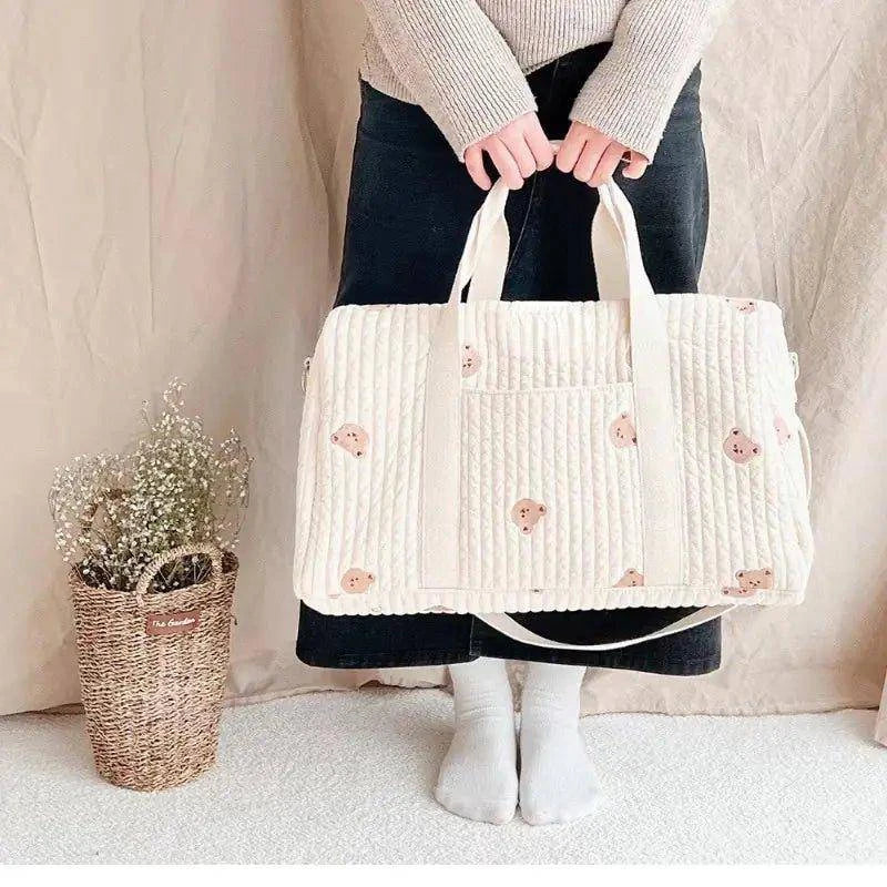 Large Maternity Bag for Baby Diaper: Stylish and Spacious Mommy Bag - Home Kartz