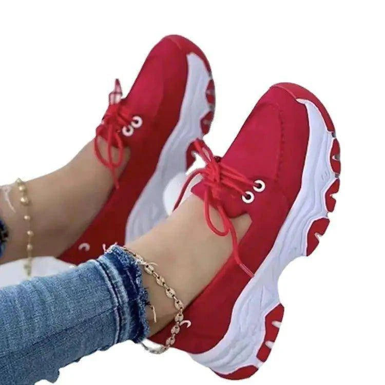 Step into Style and Comfort with Our Thick-Sole Single Shoe 👟✨ - Home Kartz