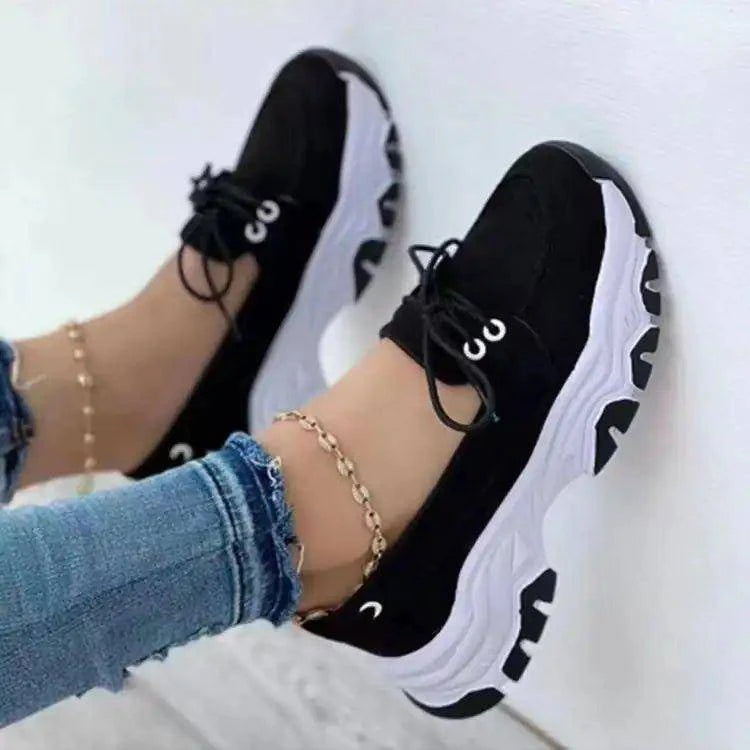 Step into Style and Comfort with Our Thick-Sole Single Shoe 👟✨ - Home Kartz
