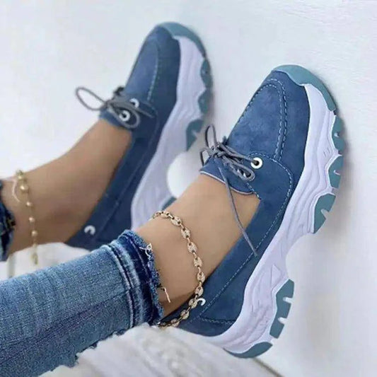 Step into Style and Comfort with Our Thick-Sole Single Shoe 👟✨ - Home Kartz