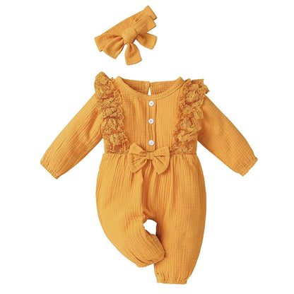 Stylish and Comfortable Tie Dye Print Jumpsuit for Baby Girls - Home Kartz