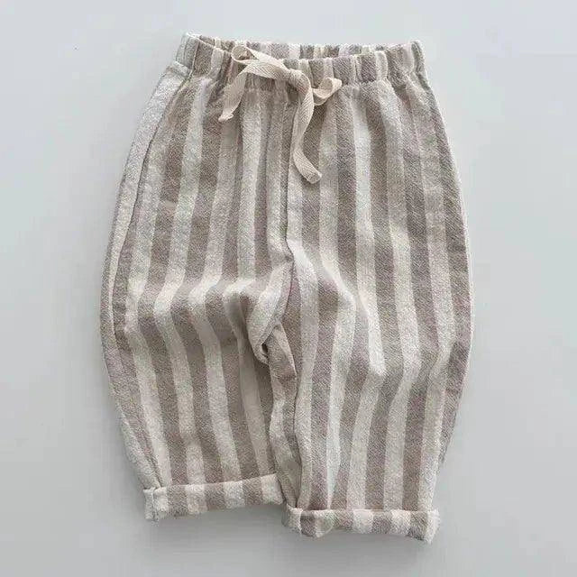 Stylish Vintage Stripe Pants for Toddlers: Comfortable & Fashionable! - Home Kartz