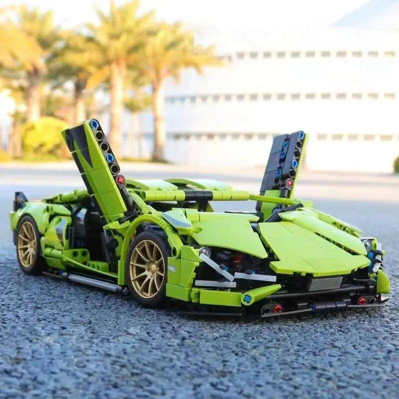 Transform Playtime into a Creative Adventure: Sports Car Building Blocks - Home Kartz