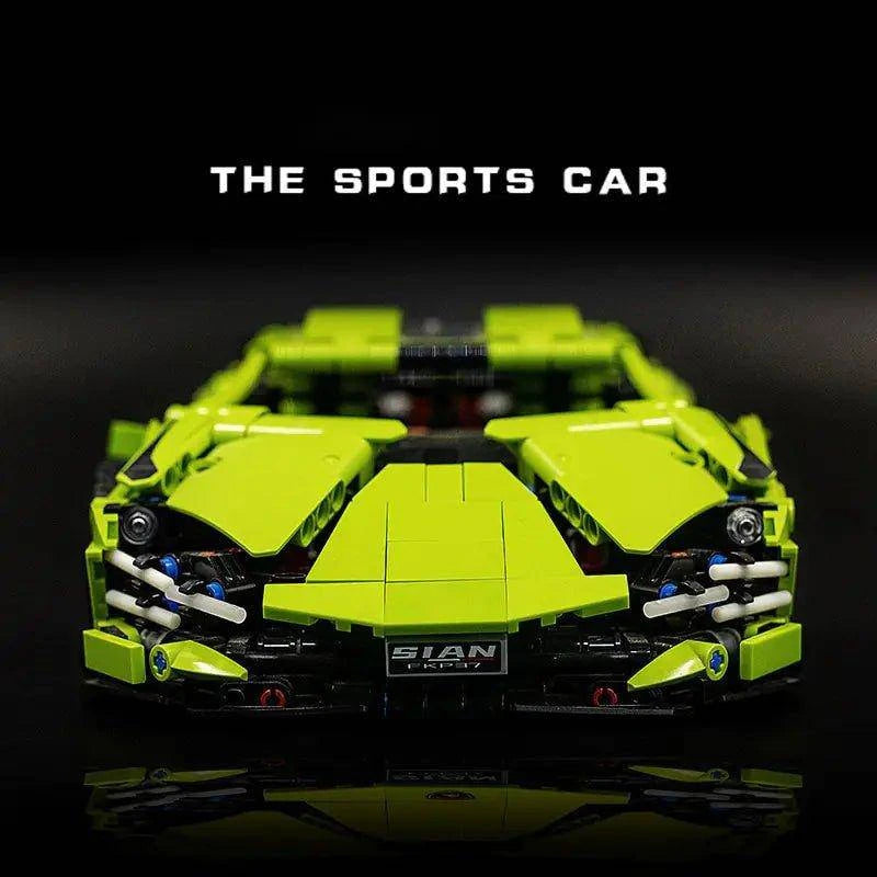 Transform Playtime into a Creative Adventure: Sports Car Building Blocks - Home Kartz