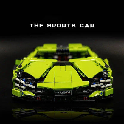 Transform Playtime into a Creative Adventure: Sports Car Building Blocks - Home Kartz