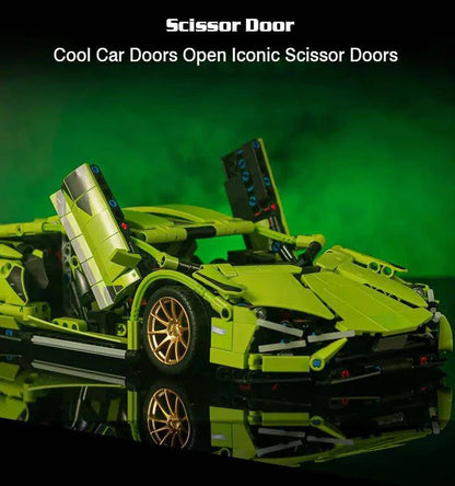 Transform Playtime into a Creative Adventure: Sports Car Building Blocks - Home Kartz