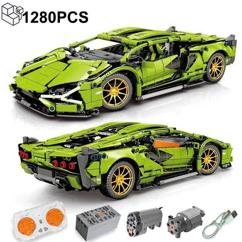 Transform Playtime into a Creative Adventure: Sports Car Building Blocks - Home Kartz