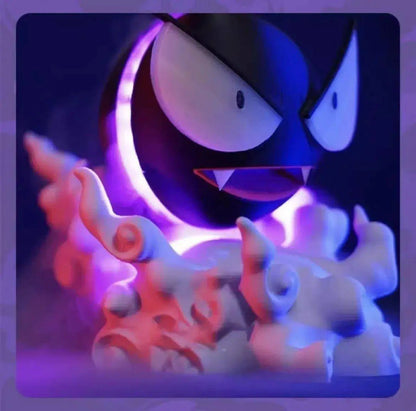 Transform Your Space with the Gastly 3D Air Humidifier with LED Lamp - Home Kartz