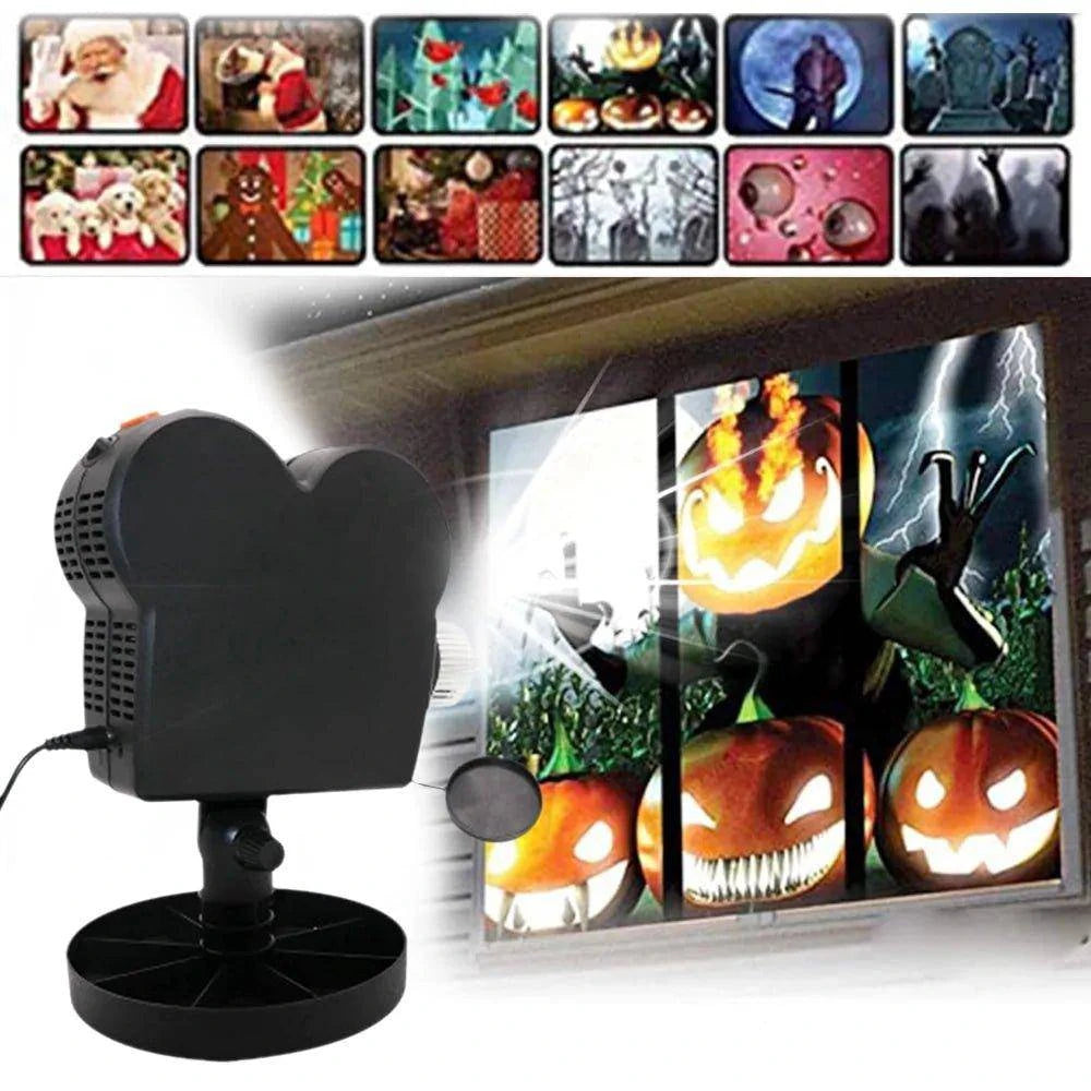 Transform Your Space with the Ultimate Halloween Holographic Projector 🎃 - Home Kartz