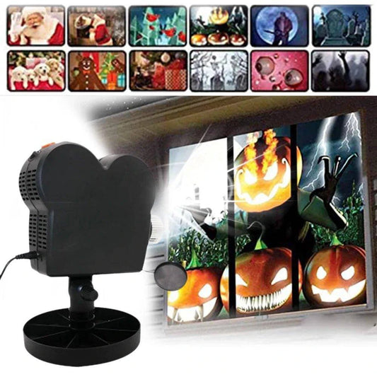 Transform Your Space with the Ultimate Halloween Holographic Projector 🎃 - Home Kartz
