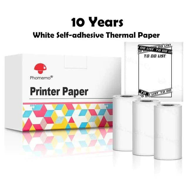 Experience Crystal Clear Printing with Phomemo Transparent Sticker Thermal Paper – Superior Quality and Durability! - Home Kartz
