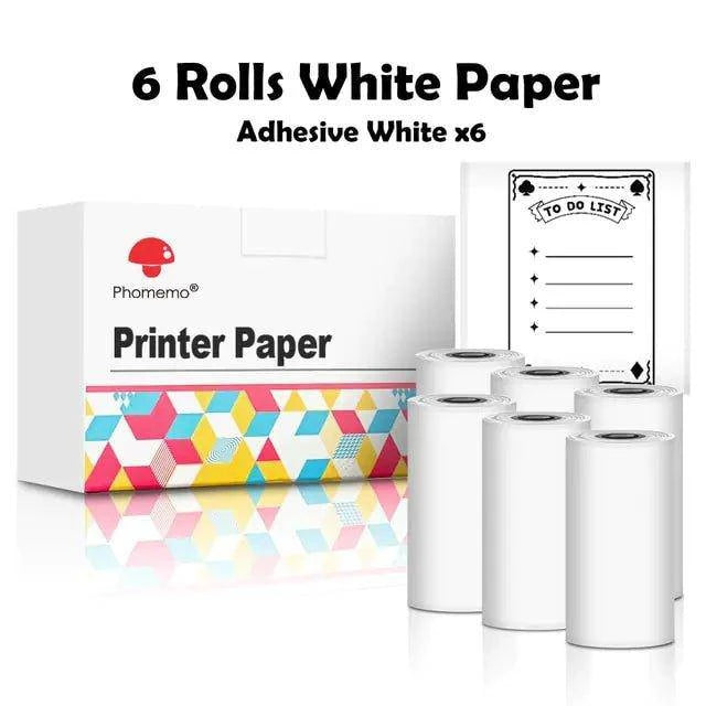 Experience Crystal Clear Printing with Phomemo Transparent Sticker Thermal Paper – Superior Quality and Durability! - Home Kartz