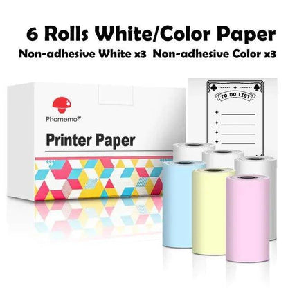 Experience Crystal Clear Printing with Phomemo Transparent Sticker Thermal Paper – Superior Quality and Durability! - Home Kartz