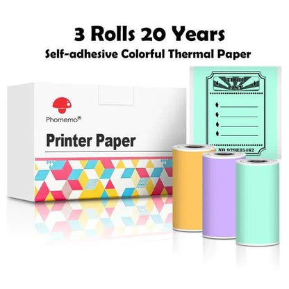 Experience Crystal Clear Printing with Phomemo Transparent Sticker Thermal Paper – Superior Quality and Durability! - Home Kartz