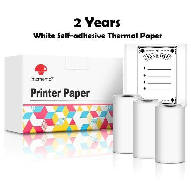 Experience Crystal Clear Printing with Phomemo Transparent Sticker Thermal Paper – Superior Quality and Durability! - Home Kartz