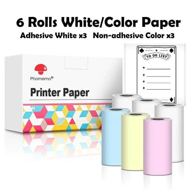 Experience Crystal Clear Printing with Phomemo Transparent Sticker Thermal Paper – Superior Quality and Durability! - Home Kartz