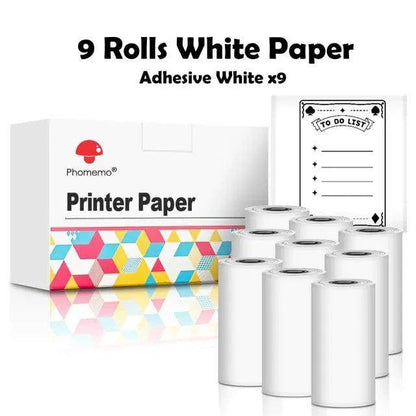 Experience Crystal Clear Printing with Phomemo Transparent Sticker Thermal Paper – Superior Quality and Durability! - Home Kartz