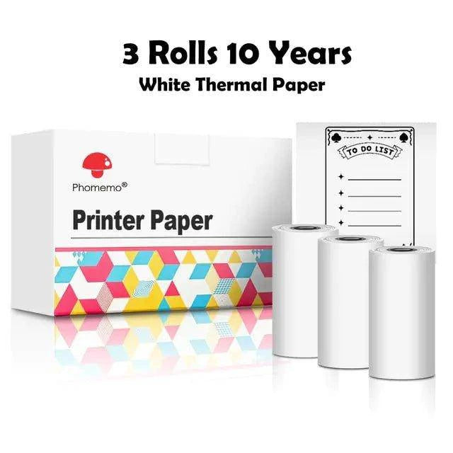 Experience Crystal Clear Printing with Phomemo Transparent Sticker Thermal Paper – Superior Quality and Durability! - Home Kartz