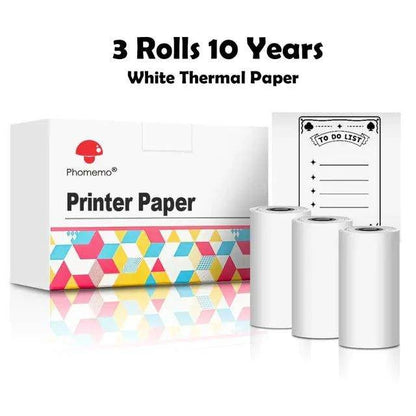 Experience Crystal Clear Printing with Phomemo Transparent Sticker Thermal Paper – Superior Quality and Durability! - Home Kartz