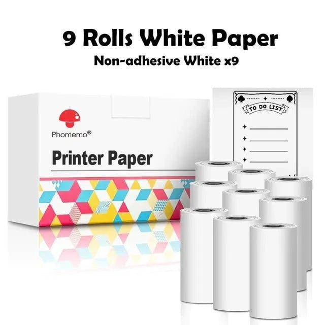 Experience Crystal Clear Printing with Phomemo Transparent Sticker Thermal Paper – Superior Quality and Durability! - Home Kartz