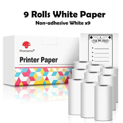 Experience Crystal Clear Printing with Phomemo Transparent Sticker Thermal Paper – Superior Quality and Durability! - Home Kartz