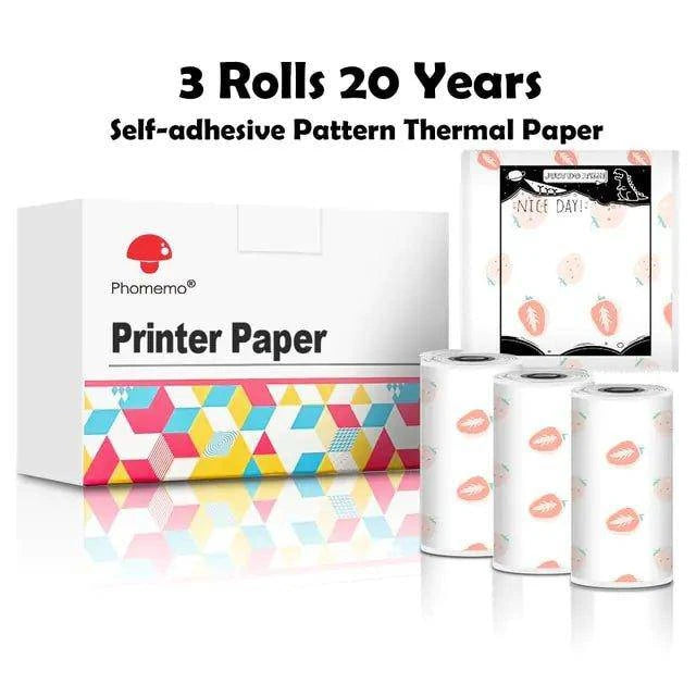 Experience Crystal Clear Printing with Phomemo Transparent Sticker Thermal Paper – Superior Quality and Durability! - Home Kartz