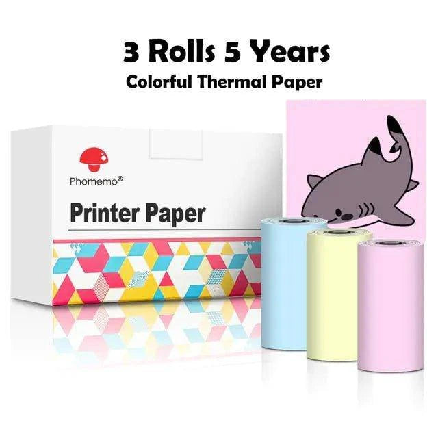 Experience Crystal Clear Printing with Phomemo Transparent Sticker Thermal Paper – Superior Quality and Durability! - Home Kartz